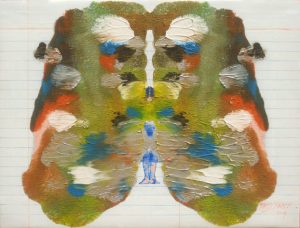 BUTTERFLY III </br>Acrylic on Canvas </br>16''X12''