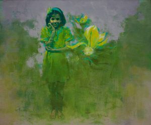 CHAFA </br>Oil on Canvas </br> 24''x20''