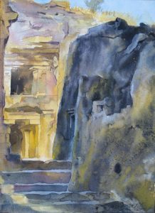 VERUL V</br>Medium: Water Colour on paper</br>Size: 10''x14''