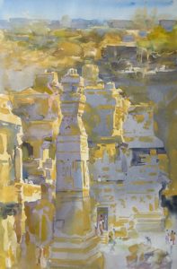 VERUL I</br>Medium: Water Colour on paper</br>Size: 10''x14''